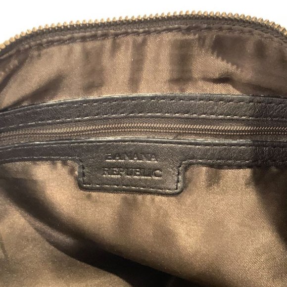 Banana Republic Bronze Leather Purse w/dust bag - Picture 5 of 5